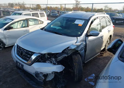 2017 Nissan Pathfinder Sv from USA, damaged, VIN 5N1DR2MM1HC674079